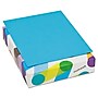 Mohawk BriteHue Multipurpose Colored Paper, 8 1/2" x 11", Blue, 500 Sheets/Ream~#|#~m000291746_sc7