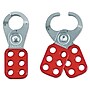 Master Lock® Safety Lockout Hasps, Steel, Red, 1" Jaw Diameter, 1/Each~#|#~m000437593_sc7