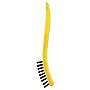 Rubbermaid 2.5" Plastic Grout Scrub Brush, Yellow/Black (FG9B5600BLA)~#|#~m000437907_sc7