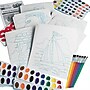 S&S Worldwide Watercolor Paint-By-Numbers Craft Kit, 36/Pack~#|#~m000443215_sc7