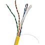 Vericom 1000' CAT-6 UTP Solid Riser CMR Cable, Yellow (TCTMBW6U01445)~#|#~m000446563_sc7