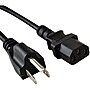 Vericom 6' 3-Prong C13 Power Cord, Black (TCTXPS0600534)~#|#~m000446583_sc7