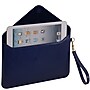 Paperthinks™ Recycled Leather Folio For iPad Mini and 7" Tablets, Navy Blue~#|#~m000506860_sc7