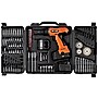 Stalwat 18 V Cordless Drill Set, 3/8" (Dia) Capacity, 89 Piece (75-CD91)~#|#~m000789220_sc7