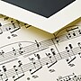 Crane & Co™ Sheet Ecru Note With Envelope, Black Music~#|#~m000833825_sc7