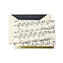Crane & Co™ Sheet Ecru Note With Envelope, Black Music~#|#~m000833826_sc7