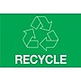 Tape Logic 2" x 3" "RECYCLE" Rectangle Inventory Label, Green, 500/Roll~#|#~m000957686_sc7