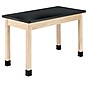 Diversified Woodcrafts Rectangular Science Table, 48" x 24", Black (P7106M30N)~#|#~m000975429_sc7