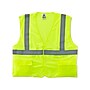 Ergodyne GloWear 8220HL High Visibility Sleeveless Safety Vest, ANSI Class R2, Lime Yellow, S/M (21143)~#|#~m001012894_sc7