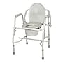 Drive Medical Bedside Commode, Drop Arms, Removable Back Bar, Steel Frame (11125KD-1)~#|#~m001136523_sc7