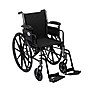 Drive Medical Cruiser III Manual Wheelchair, 20" Seat Width, Desk Arms, Black (K320ADDA-SF)~#|#~m001137021_sc7
