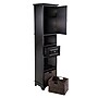 Winsome Wyatt 70" Storage Cabinet with 3-Shelves, Black (20618)~#|#~m001240474_sc7