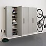 Prepac™ HangUps 90" Laminate 3 Piece Storage Cabinet Set D, Light Gray~#|#~m001304126_sc7