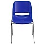 Flash Furniture HERCULES Series Plastic Shell Kid's Stacking Chair, Navy/Chrome, 15/Pack (15RUT16NVYCHR)~#|#~m001364744_sc7