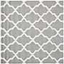 Safavieh Zoey Cambridge 8' x 8' Square Indoor Area Rug, Tufted, Wool, Silver/Ivory (CAM121D-8SQ)~#|#~m001375654_sc7