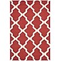 Safavieh Zoey Cambridge 4' x 6' Rectangle Indoor Area Rug, Tufted, Wool, Rust/Ivory (CAM121L-4)~#|#~m001375686_sc7