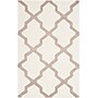 Safavieh Zoey Cambridge 3' x 5' Rectangle Indoor Area Rug, Tufted, Wool, Ivory/Beige (CAM121P-3)~#|#~m001375695_sc7