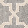 Safavieh Trinity Cambridge 3' x 5' Rectangle Indoor Area Rug, Tufted, Wool, Silver/Ivory (CAM125D-3)~#|#~m001375733_sc7
