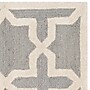 Safavieh Trinity Cambridge 3' x 5' Rectangle Indoor Area Rug, Tufted, Wool, Silver/Ivory (CAM125D-3)~#|#~m001375734_sc7