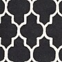 Safavieh Penelope Cambridge 8' x 10' Rectangle Indoor Area Rug, Tufted, Wool, Black/Ivory (CAM134E-8)~#|#~m001375886_sc7