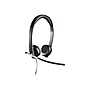 Logitech® H650e USB Stereo Binaural Headset With Noise Cancelling Microphone~#|#~m001385436_sc7