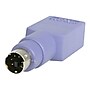Startech USB A to PS/2 Keyboard Adapter, Female to Male, Purple (GC46FMKEY)~#|#~m001388105_sc7
