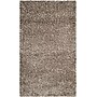 Safavieh Milan Shag 4' x 6' Rectangle Indoor Area Rug, Machine Made, Polypropylene, Grey (SG180-8080-4)~#|#~m001418784_sc7