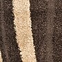 Safavieh Willow Shag 2'3" x 9' Runner Indoor Area Rug, Machine Made, Polypropylene, Dark Brown/Beige (SG451-2813-29)~#|#~m001418900_sc7