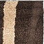 Safavieh Willow Shag 2'3" x 9' Runner Indoor Area Rug, Machine Made, Polypropylene, Dark Brown/Beige (SG451-2813-29)~#|#~m001418901_sc7
