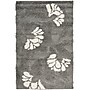 Safavieh Florida Lindsay Shag 4' x 6' Rectangle Indoor Area Rug, Machine Made, Polypropylene, Grey/Beige (SG459-8013-4)~#|#~m001419075_sc7