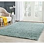 Safavieh Athens Shag 5'1" x 7'6" Rectangle Indoor Area Rug, Machine Made, Seafoam (SGA119D-5)~#|#~m001419238_sc7