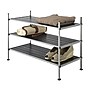 Whitmor 3-Tier Fabric Storage Shelves, Silver/Black (67794579)~#|#~m001579354_sc7