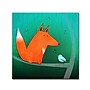 Trademark Carla Martell "Fox in Tree" Gallery-Wrapped Canvas Art, 18" x 18"~#|#~m001695474_sc7