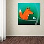 Trademark Carla Martell "Fox in Tree" Gallery-Wrapped Canvas Art, 18" x 18"~#|#~m001695476_sc7
