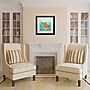 Trademark Carla Martell "Fox in Flowers" Art, White Matte W/Black Frame, 16" x 16"~#|#~m001695653_sc7