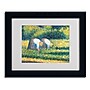 Trademark Georges Seurat "Farmers at Work 1882" Art, White Matte With Black Frame, 11" x 14"~#|#~m001696325_sc7