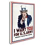 Trademark James Montgomery Flagg "I Want You" Gallery-Wrapped Canvas Art, 35" x 47"~#|#~m001696486_sc7