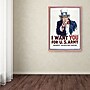 Trademark James Montgomery Flagg "I Want You" Gallery-Wrapped Canvas Art, 35" x 47"~#|#~m001696487_sc7
