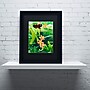 Trademark Kurt Shaffer "Hecale Longwing on Orchid" Art, Black Matte With Black Frame, 11" x 14"~#|#~m001697699_sc7