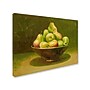 Trademark Rio "Still Life with Pears" Gallery-Wrapped Canvas Art, 35" x 47"~#|#~m001698535_sc7