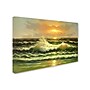Trademark Rio "Sunset" Gallery-Wrapped Canvas Art, 16" x 24"~#|#~m001698548_sc7