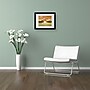Trademark Victor Giton "Pink Flamingo" Art, White Matte With Black Frame, 16" x 20"~#|#~m001698664_sc7
