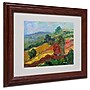 Trademark Manor Shadian "Napa 2" Art, White Matte W/Wood Frame, 11" x 14"~#|#~m001698839_sc7