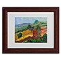 Trademark Manor Shadian "Napa 2" Art, White Matte W/Wood Frame, 11" x 14"~#|#~m001698840_sc7
