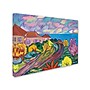 Trademark Manor Shadian "Winding Path by Ocean" Gallery-Wrapped Canvas Art, 35" x 47"~#|#~m001698928_sc7