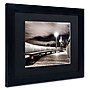 Trademark David Ayash "NYC" Art, Black Matte With Black Frame, 11" x 14"~#|#~m001699596_sc7