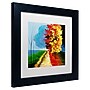 Trademark Ricardo Tapia "Walk in the Park"Canvas Art, White Matte W/Black Frame, 11" x 11"~#|#~m001700197_sc7