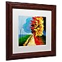 Trademark Ricardo Tapia "Walk in the Park" Canvas Art, White Matte W/Wood Frame, 11" x 11"~#|#~m001700207_sc7