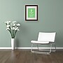 Trademark Megan Romo "Get the Dirt" Art, White Matte W/Wood Frame, 16" x 20"~#|#~m001701165_sc7