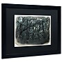 Trademark Patty Tuggle "Forest Dreams" Art, Black Matte With Black Frame, 16" x 20"~#|#~m001704098_sc7